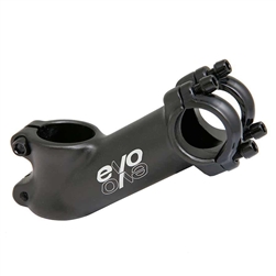 EVO E-Tec Stem - 28.6mm(1-1/8) Steertube/ 90mm Length 35* Angle / 25.4mm Clamp - Black