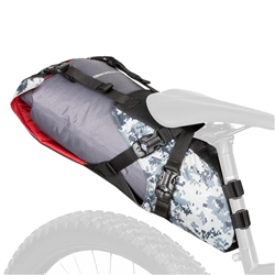 Blackburn Outpost Seat Pack and Dry Bag - Grey Digi Camo