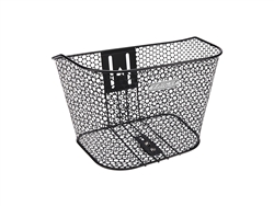 Electra Honeycomb Headset Mounted Basket - White